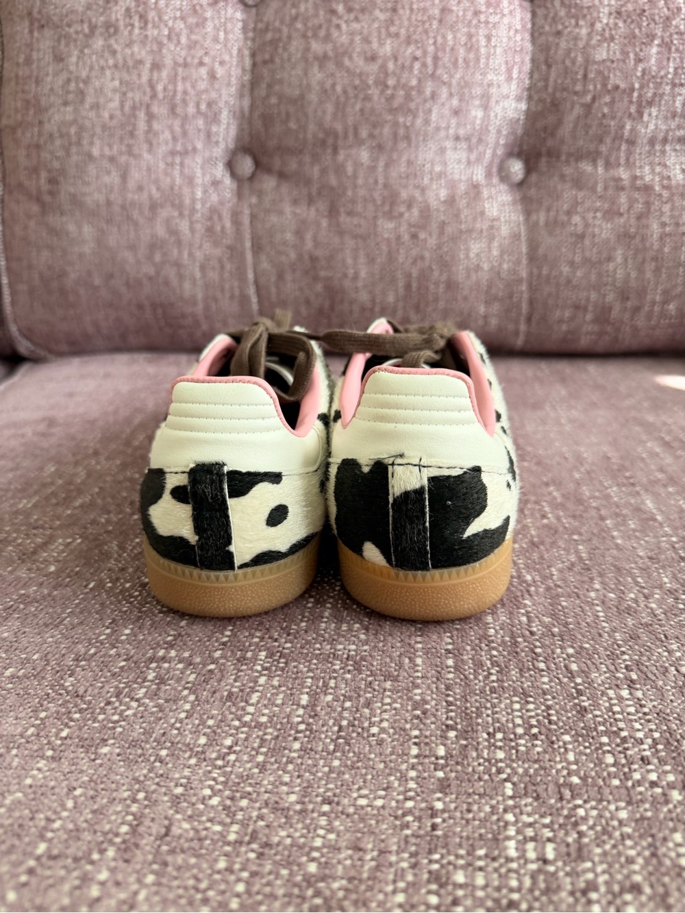 Adidas Cow Print Sambas - Picture 4 of 8